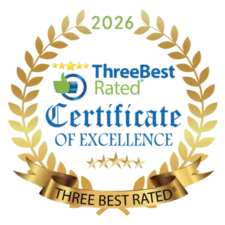 Three Best Rated 2026 Certificate of Excellence Award